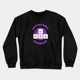 Keyboard Warrior (Purple) T-Shirt Crewneck Sweatshirt